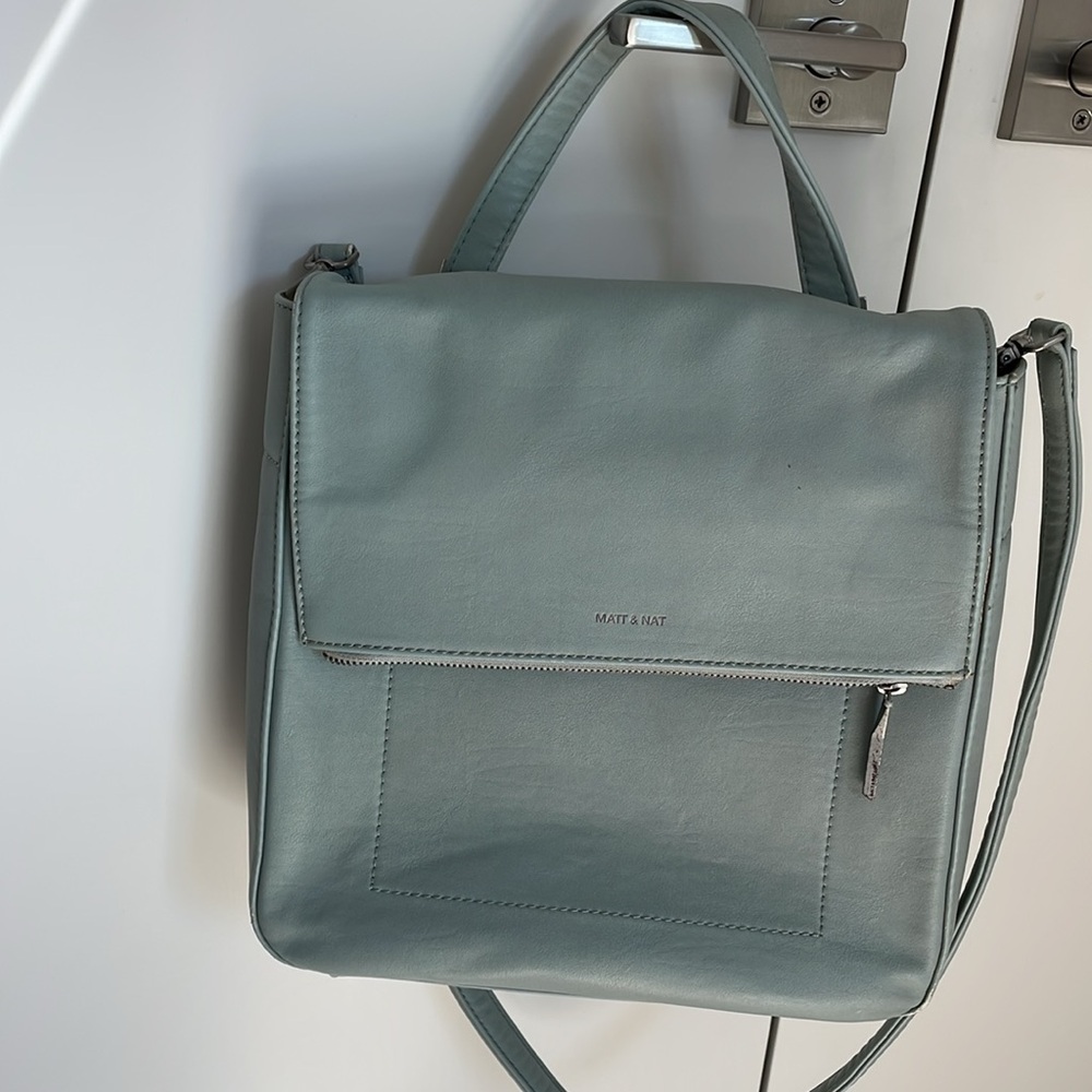 MATT & NAT midsize Messenger Crossover bag .